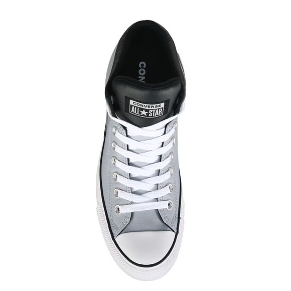 Converse Sneaker Men\'s 12 Silver Black Chuck Taylor All Star High Street Shoes main image 9
